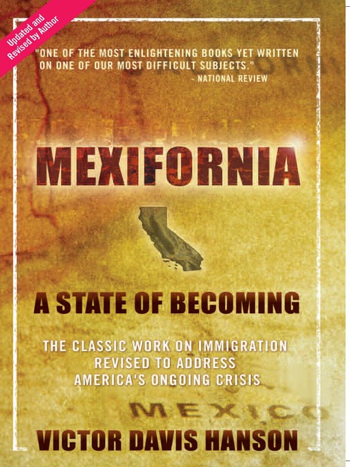 Title details for Mexifornia by Victor Davis Hanson - Wait list